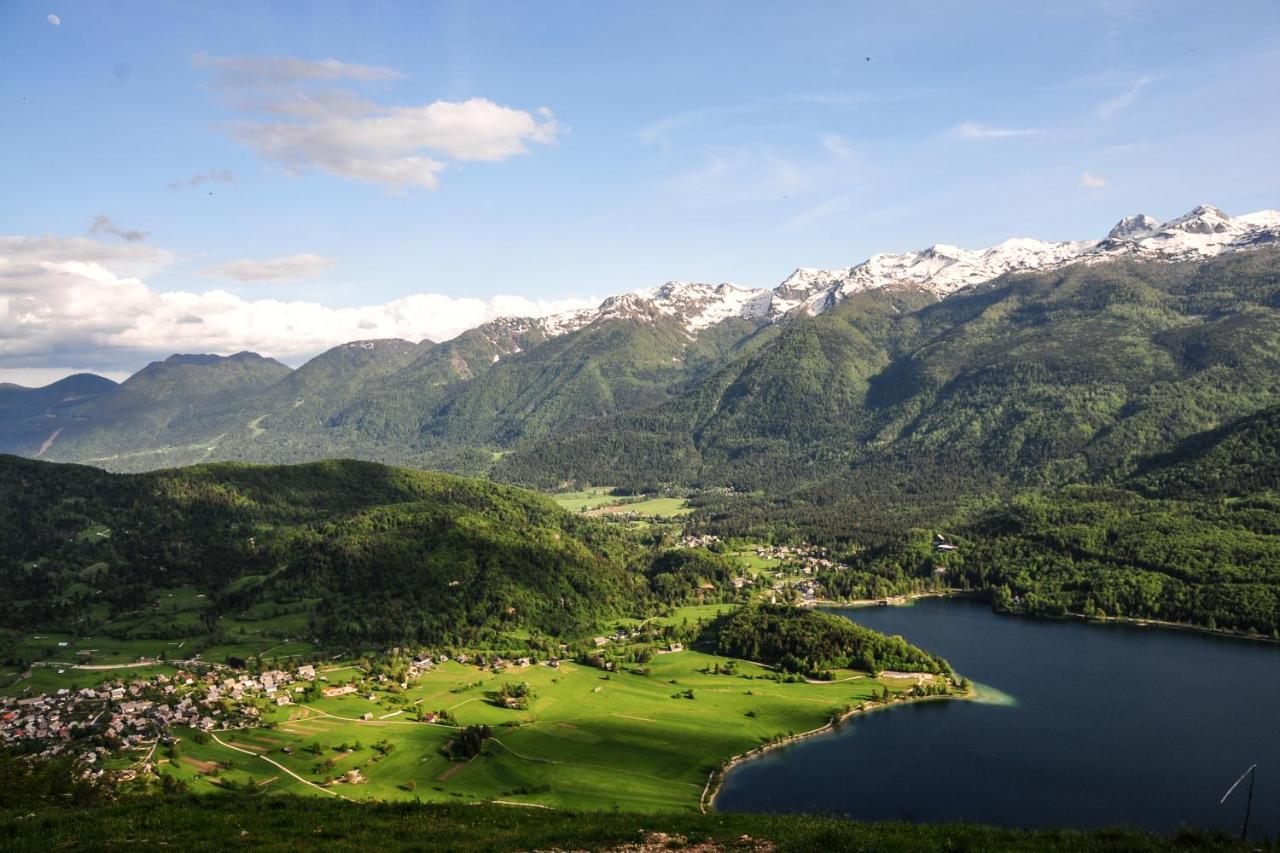 Gorska Hiska Vogar Nad Bohinjskim Jezerom Esterno foto