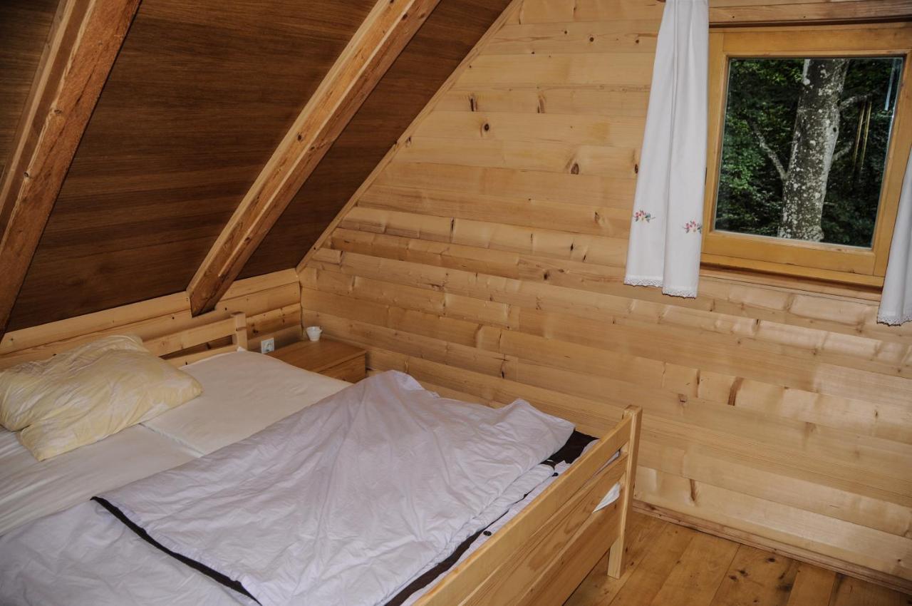Gorska Hiska Vogar Nad Bohinjskim Jezerom Esterno foto